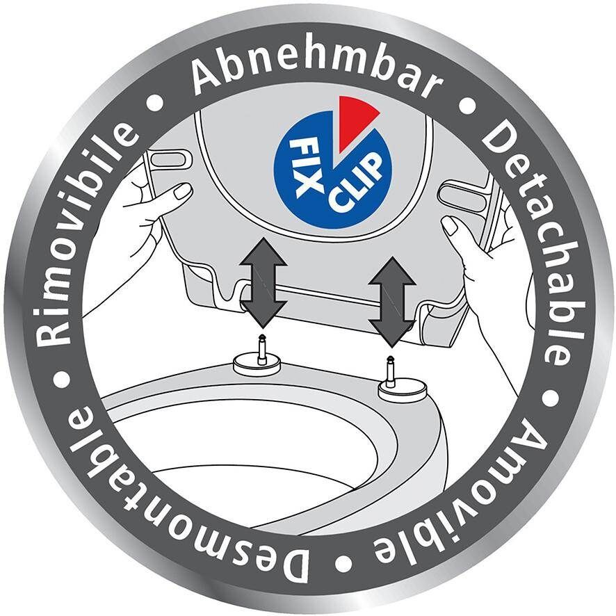 Wenko WC Sitz Samos weiß mit Absenkautomatik