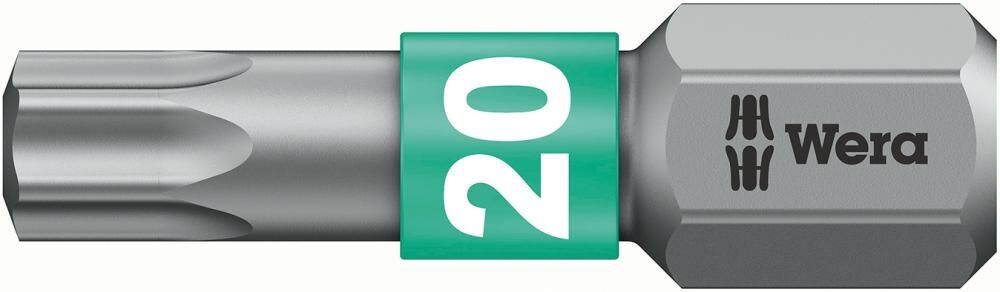 Wera Bit BiTorsion 1/4 Zoll DIN3126C6,3 Torx T20 x 25 mm Produktbild Wera Bit BiTorsion 1/4 Zoll DIN3126C6,3 Torx T20 x 25 mm