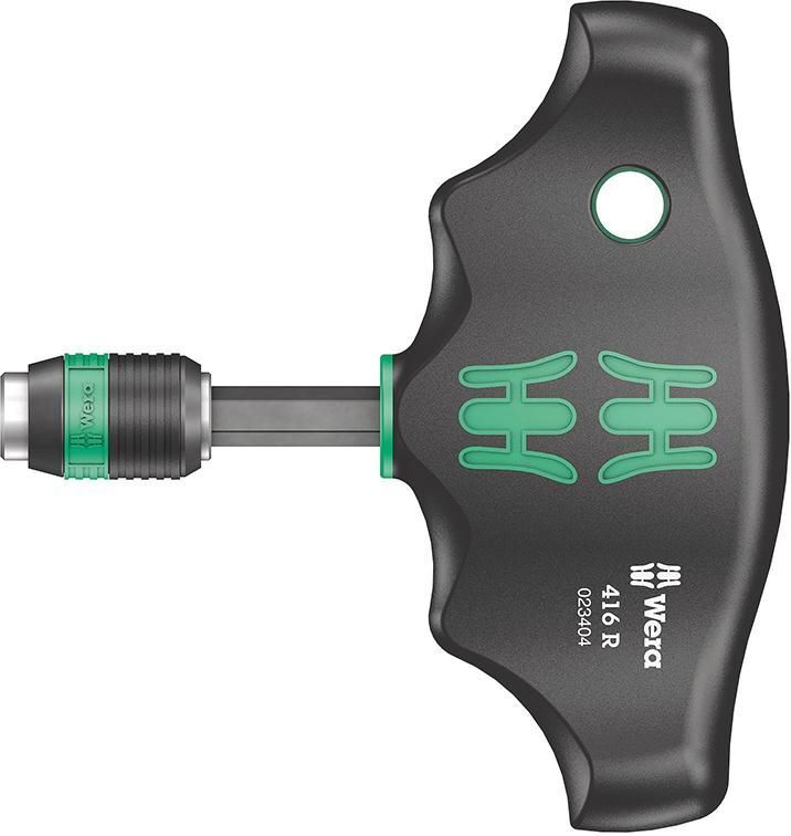 Wera Bithalter 1/4 Zoll T-Griff mit 89 mm Gesamtlänger Produktbild Wera Bithalter 1/4 Zoll T-Griff mit 89 mm Gesamtlänger