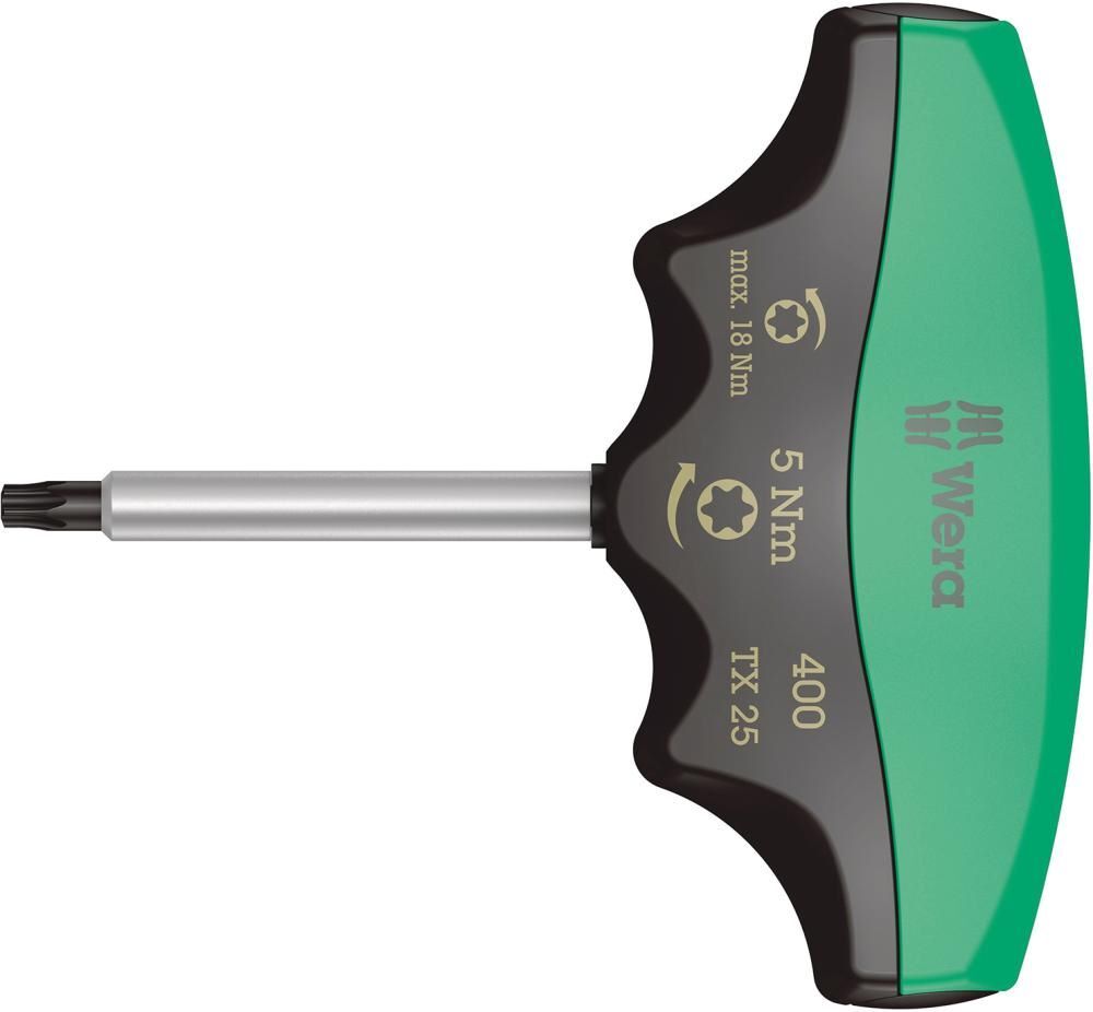 Wera Drehmomentindikator mit T Griff T25 x 60 mm 5Nm Produktbild Wera Drehmomentindikator mit T Griff T25 x 60 mm 5Nm