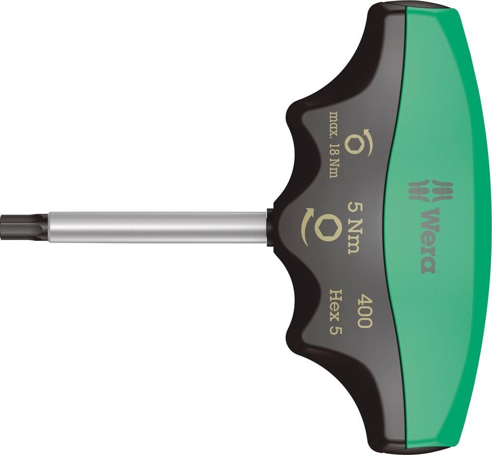Wera Drehmomentindikator mit T Griff 5 x 60 mm 5Nm Produktbild Wera Drehmomentindikator mit T Griff 5 x 60 mm 5Nm