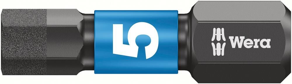 Wera  Bit Impaktor 1/4 Zoll DIN3126C6,3 Innensechskant 5 x 25 mm Produktbild Wera  Bit Impaktor 1/4 Zoll DIN3126C6,3 Innensechskant 5 x 25 mm