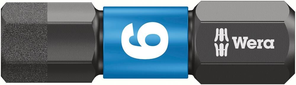 Wera  Bit Impaktor 1/4 Zoll DIN3126C6,3 Innensechskant 6 x 25 mm Produktbild Wera  Bit Impaktor 1/4 Zoll DIN3126C6,3 Innensechskant 6 x 25 mm