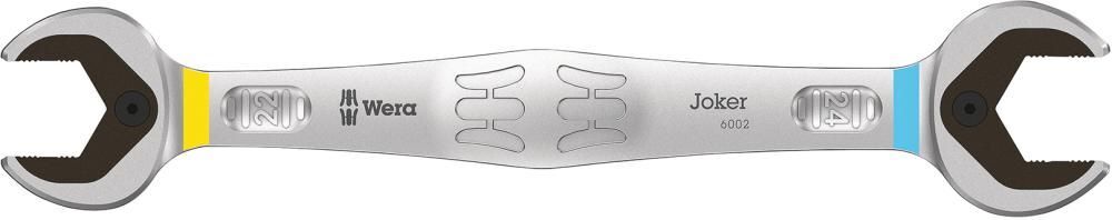 Wera Joker Doppel-Maulschlüssel Schlüsselweite 22 x 24 mm Produktbild Wera Joker Doppel-Maulschlüssel Schlüsselweite 22 x 24 mm