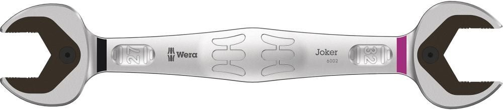 Wera Joker Doppel-Maulschlüssel Schlüsselweite 27 x 32 mm Produktbild Wera Joker Doppel-Maulschlüssel Schlüsselweite 27 x 32 mm