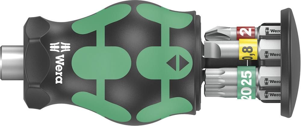 Wera Magazin Bithalter Stubby Sechskant Abrollschutz Produktbild Wera Magazin Bithalter Stubby Sechskant Abrollschutz