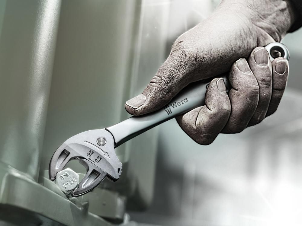 Wera Maulschlüssel selbstjustierend 7 bis 10 mm Produktbild Wera Maulschlüssel selbstjustierend 7 bis 10 mm bild 5