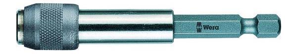 Wera Schnellwechsel Bithalter 1/4 Zoll für 1/4 Zoll Bits Magnet 77 mm Produktbild Wera Schnellwechsel Bithalter 1/4 Zoll für 1/4 Zoll Bits Magnet 77 mm