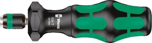 Wera Bit Handhalter Schraubendreher Griff Kraftform Turbo 826 Produktbild Wera Bit Handhalter Schraubendreher Griff Kraftform Turbo 826