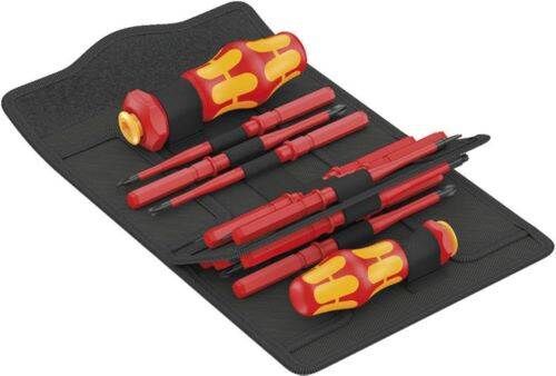 Wera Wechselklingen Satz Griff Kraftform Turbo VDE 16 Teile Produktbild Wera Wechselklingen Satz Griff Kraftform Turbo VDE 16 Teile