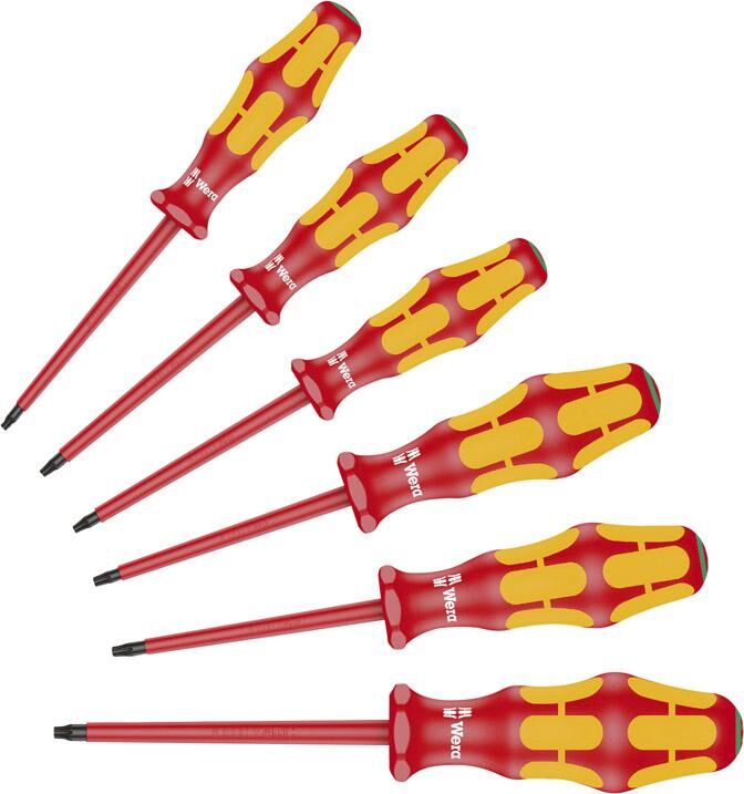 Wera Schraubendreher Satz 167i/6 VDE Torx 6 Teile Produktbild Wera Schraubendreher Satz 167i/6 VDE Torx 6 Teile