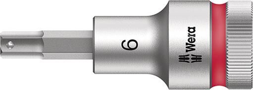 Wera Schraubendrehereinsatz 1/2 Zoll Innensechskant mit Haltefunktion 6 x 60 mm Produktbild Wera Schraubendrehereinsatz 1/2 Zoll Innensechskant mit Haltefunktion 6 x 60 mm