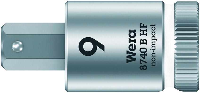 Wera Schraubendrehereinsatz 3/8 Zoll Innensechskant 9 x 38,5 mm Produktbild Wera Schraubendrehereinsatz 3/8 Zoll Innensechskant 9 x 38,5 mm