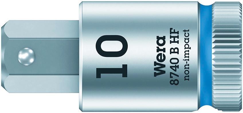 Wera Schraubendrehereinsatz 3/8 Zoll Innensechskant 10 x 38,5 mm Produktbild Wera Schraubendrehereinsatz 3/8 Zoll Innensechskant 10 x 38,5 mm