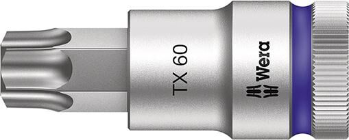 Wera Schraubendrehereinsatz 1/2 Zoll mit Haltefunktion T60 x 60 mm Produktbild Wera Schraubendrehereinsatz 1/2 Zoll mit Haltefunktion T60 x 60 mm
