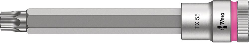 Wera Schraubendrehereinsatz mit Haltefunktion 1/2 Zoll T55 HF x 140 mm Produktbild Wera Schraubendrehereinsatz mit Haltefunktion 1/2 Zoll T55 HF x 140 mm