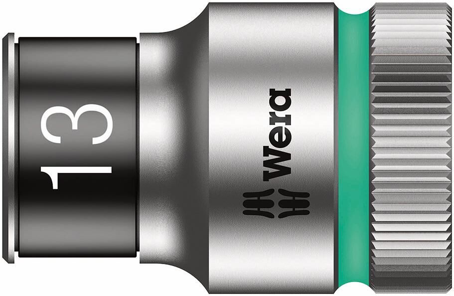Wera Steckschlüssel Einsatz mit Haltefunktion sechskant 1/2 Zoll 13 mm Produktbild Wera Steckschlüssel Einsatz mit Haltefunktion sechskant 1/2 Zoll 13 mm