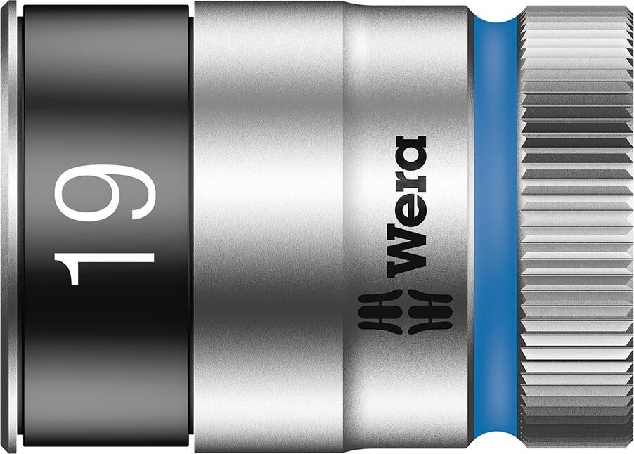 Wera Steckschlüssel Einsatz mit Haltefunktion sechskant 1/2 Zoll 19 mm Produktbild Wera Steckschlüssel Einsatz mit Haltefunktion sechskant 1/2 Zoll 19 mm