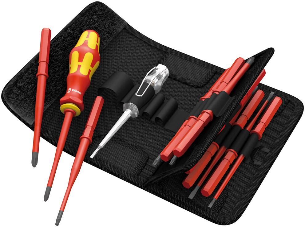 Wera Wechselklingen Satz KK Slim VDE 16 Teile Produktbild Wera Wechselklingen Satz KK Slim VDE 16 Teile