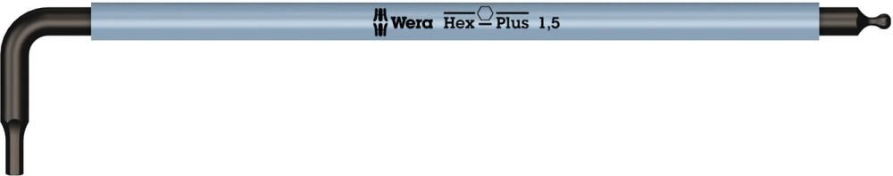 Wera Winkelschraubendreher sechskant Multicolor ummantelt 1,5 mm Produktbild Wera Winkelschraubendreher sechskant Multicolor ummantelt 1,5 mm