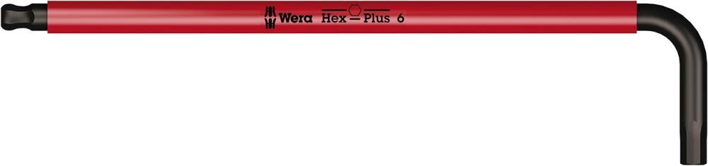 Wera Winkelschraubendreher sechskant Multicolor ummantelt 6,0 mm Produktbild Wera Winkelschraubendreher sechskant Multicolor ummantelt 6,0 mm