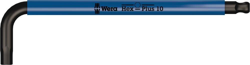 Wera Winkelschraubendreher sechskant Multicolor ummantelt 10,0 mm