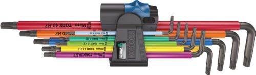 Wera Winkelschraubendreher Satz Torx mit Haltefunktion lang Multicolour 9 Teile Produktbild Wera Winkelschraubendreher Satz Torx mit Haltefunktion lang Multicolour 9 Teile