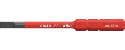 Wiha Wechselklinge slimBit VDE Schlitz 3,0 x 75 mm
