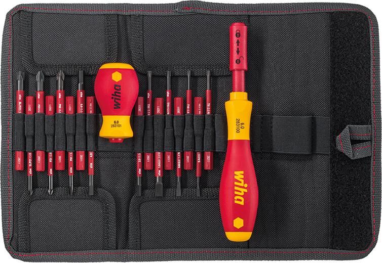 Wiha Wechselklingen Satz slimVario VDE 18 Teile