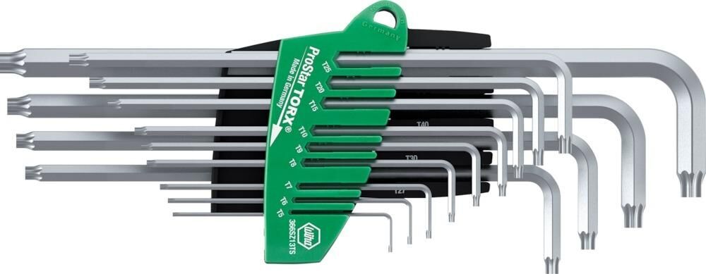 Wiha Winkelschraubendreher Satz 366SZ13 TS Torx 13 Teile