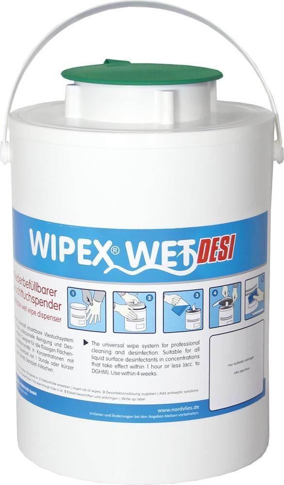 Wipex Feuchttuchspender Wet aus Kunststoff grün Produktbild Wipex Feuchttuchspender Wet aus Kunststoff grün