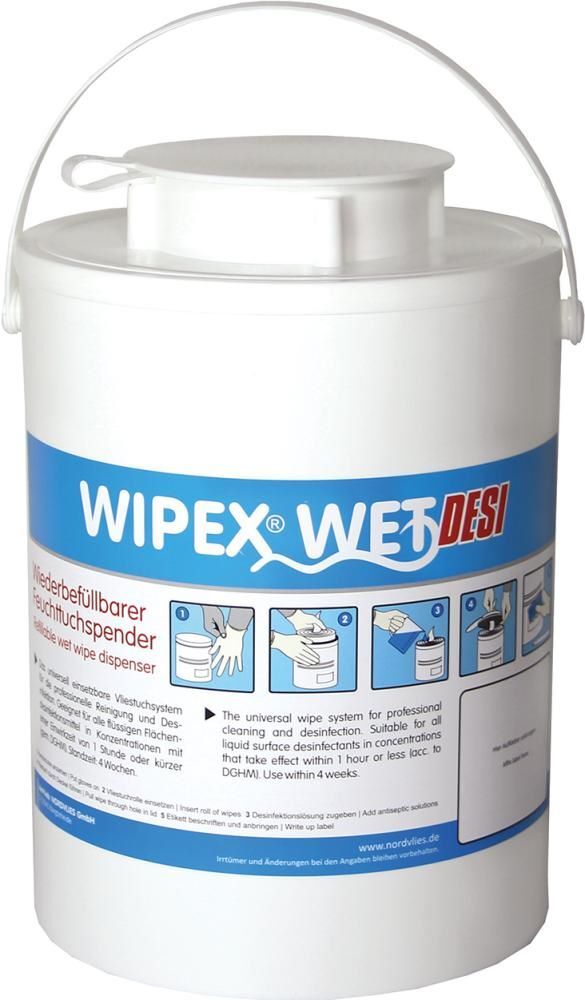 Wipex Feuchttuchspender Wet aus Kunststoff weiß Produktbild Wipex Feuchttuchspender Wet aus Kunststoff weiß