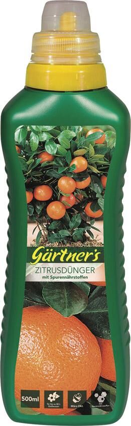 Gärtner`s Zitrusdünger 500ml Produktbild Gärtner`s Zitrusdünger 500ml