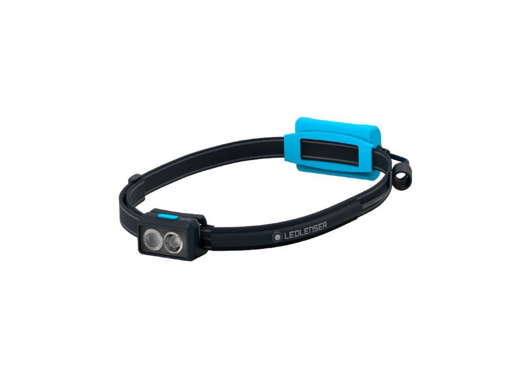 Ledlenser Kopflampe NEO3 kompakte Laufsport Stirnlampe blau-schwarz Produktbild Ledlenser Kopflampe NEO3 kompakte Laufsport Stirnlampe blau-schwarz