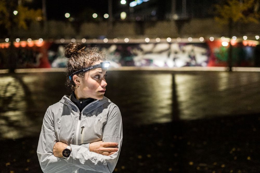 Ledlenser Kopflampe NEO3 kompakte Laufsport Stirnlampe blau-schwarz Produktbild Ledlenser Kopflampe NEO3 kompakte Laufsport Stirnlampe blau-schwarz bild 2