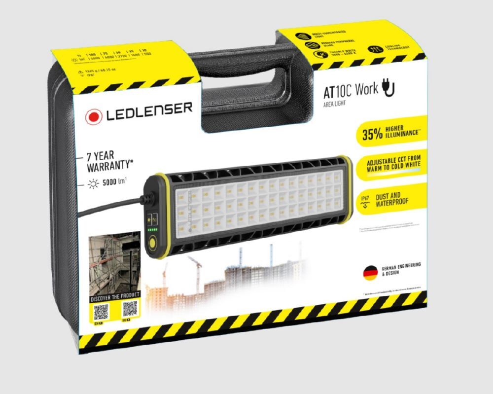 Produktbild Leistungsstarke, robuste 5000 lm Flächenleuchte mit gerichtetem Licht und einste bild 5