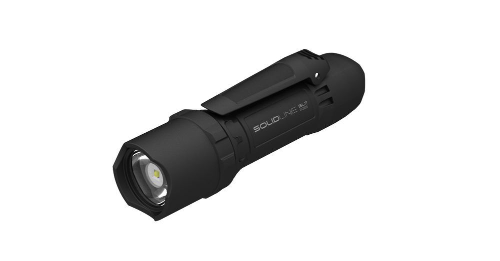 Ledlenser Solidline SL7 Allround Taschenlampe aus Kunststoff IP54 14,5 cm Produktbild Ledlenser Solidline SL7 Allround Taschenlampe aus Kunststoff IP54 14,5 cm