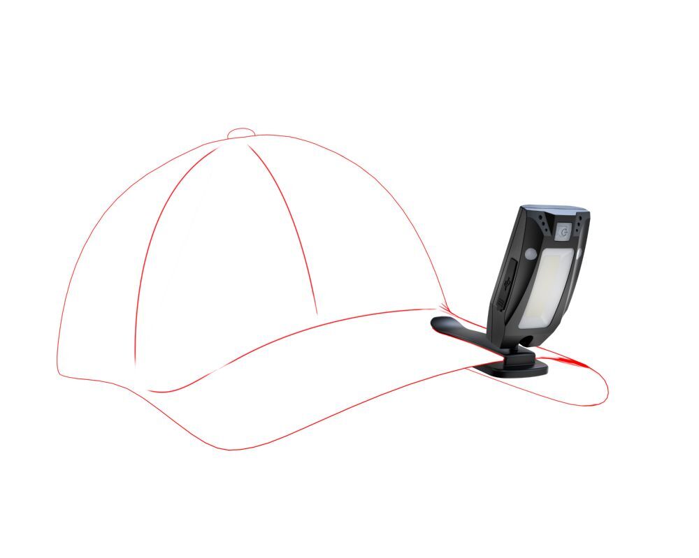 Solidline SC2R Wiederaufladbare LED-Ansteckleuchte Produktbild Solidline SC2R Wiederaufladbare LED-Ansteckleuchte bild 2