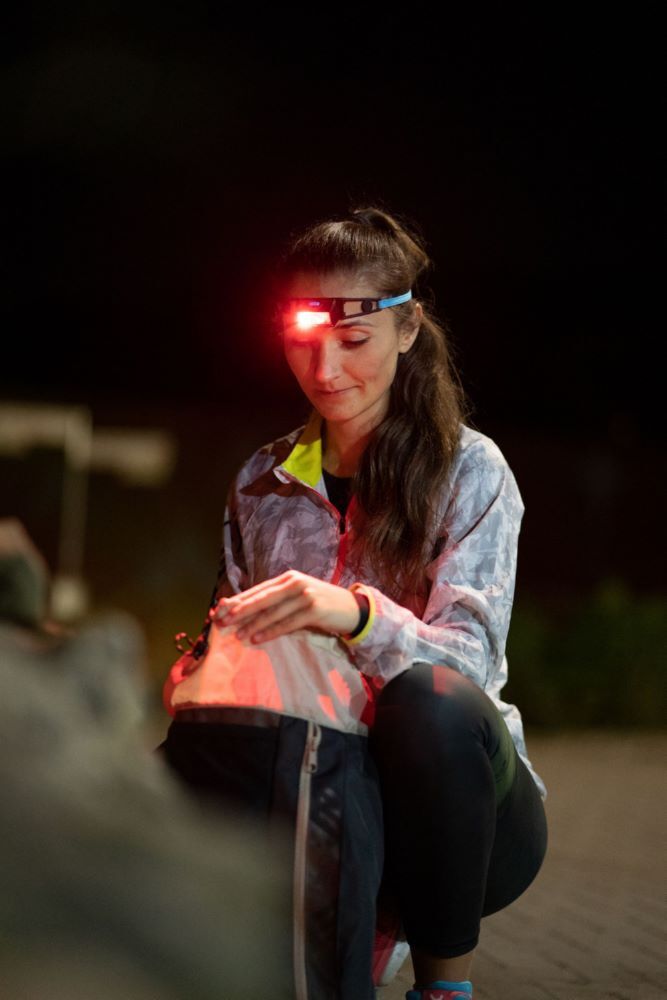 Ledlenser Kopflampe NEO1R Laufsport Stirnlampe blau Produktbild Ledlenser Kopflampe NEO1R Laufsport Stirnlampe blau bild 4