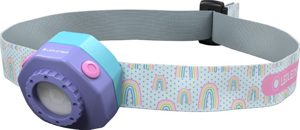 Ledlenser KIDLED4R Wiederaufladbare Kinder-Stirnlampe lila Produktbild Ledlenser KIDLED4R Wiederaufladbare Kinder-Stirnlampe lila