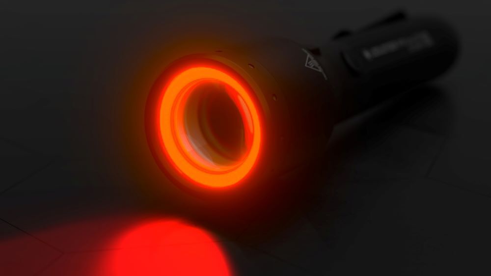 Produktbild Wiederaufladbare LEP-Taschenlampe mit über 1000 m Leuchtweite bild 3