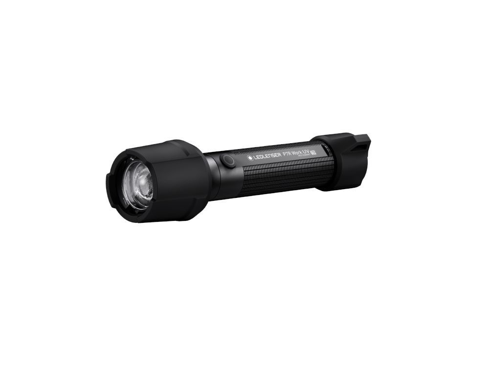 Ledlenser P7R Work UV Wiederaufladbare Profi-LED-Taschenlampe mit UV-Licht-Funktion Produktbild Ledlenser P7R Work UV Wiederaufladbare Profi-LED-Taschenlampe mit UV-Licht-Funktion