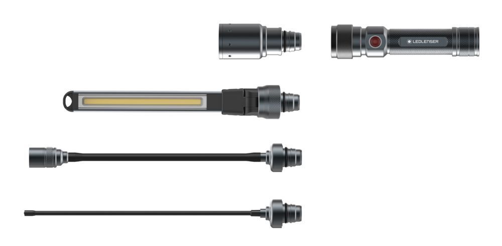 Ledlenser Aufladbares Arbeitsleuchten Set Taschenleuchte 4 Stück Produktbild Ledlenser Aufladbares Arbeitsleuchten Set Taschenleuchte 4 Stück bild 4