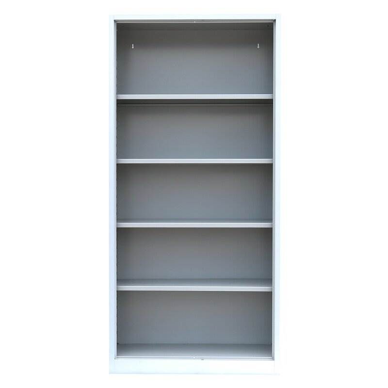 Lüllmann Aktenregal mit 4 Fachböden 1950 x 925 x 422 m in lichtgrau Produktbild Lüllmann Aktenregal mit 4 Fachböden 1950 x 925 x 422 m in lichtgrau bild 2