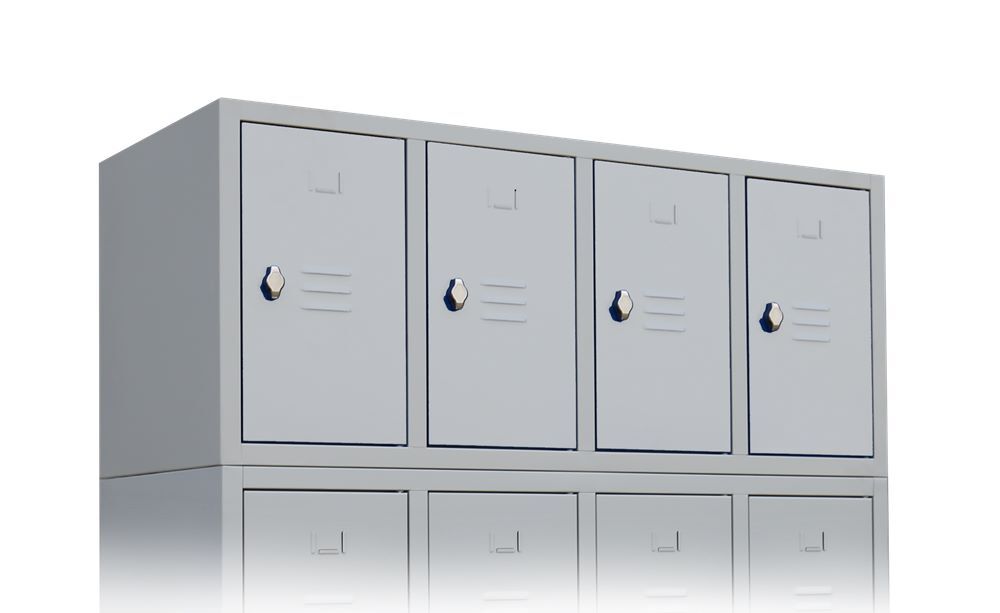 Produktbild Aufsatzschrank, 500 x 1170 x 500 mm, lichtgrau bild 2