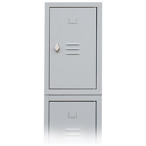 Produktbild Lüllmann Aufsatzschrank für Fächerschrank Garderobenschrank lichtgrau