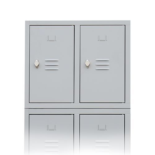 Produktbild Lüllmann Aufsatzschrank für Stahl-Kleiderschränke 500 x 800 x 500 mm lichtgrau