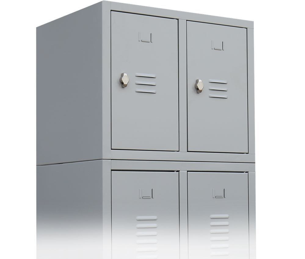 Produktbild Aufsatzschrank, 500 x 800 x 500 mm, lichtgrau bild 2