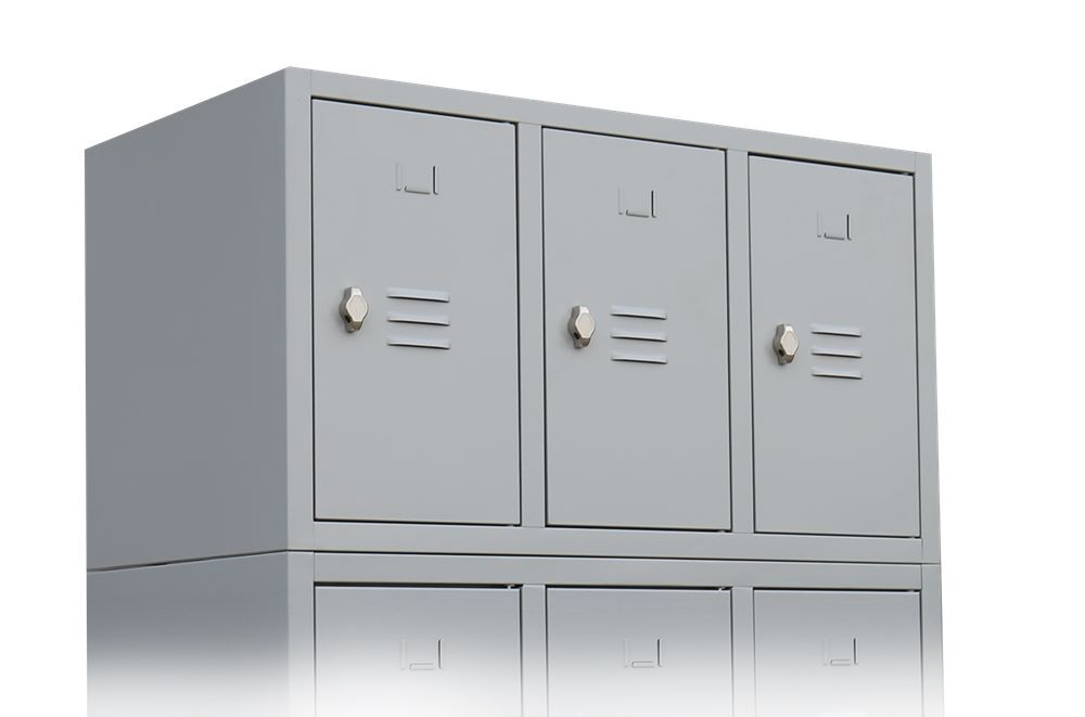 Produktbild Aufsatzschrank, 500 x 1185 x 500 mm, lichtgrau bild 2