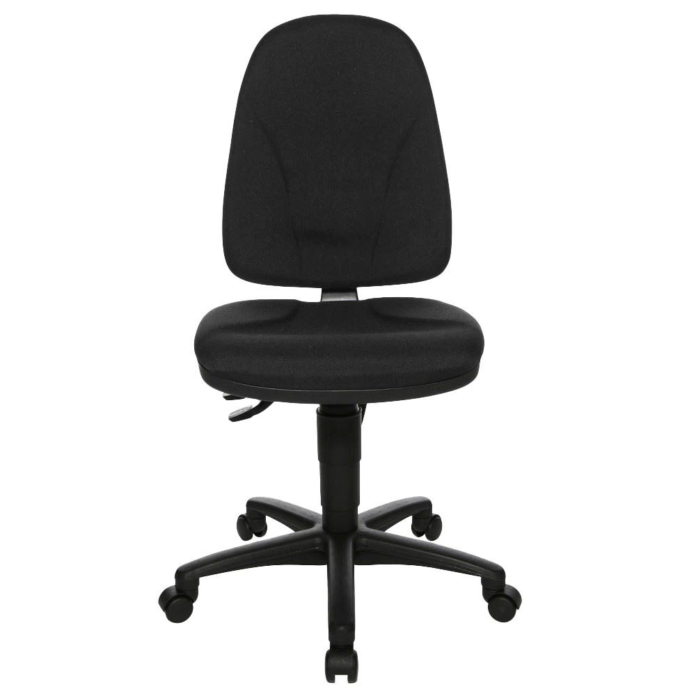 Produktbild Bürodrehstuhl, gepolstert, Kunststofffußkreuz, schwarz bild 3